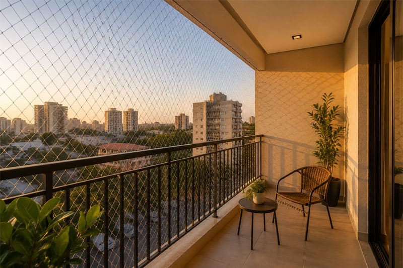 proteção para sacada de apartamento